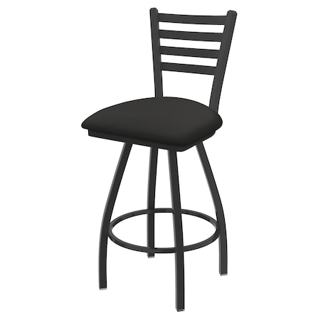 36 Swivel X-Tall Bar Stool,Pewter Finish,Canter Iron Seat